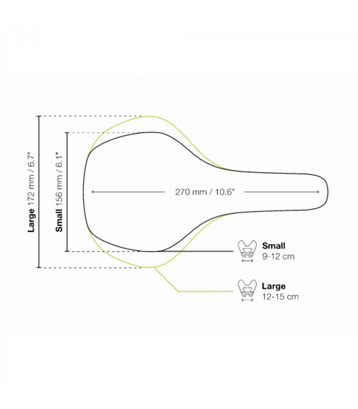 SILLIN ERGON SFC3 COMP GEL BLACK