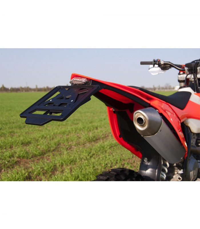 PORTAMATRICULAS INTEGRA RACING KTM NEGRO