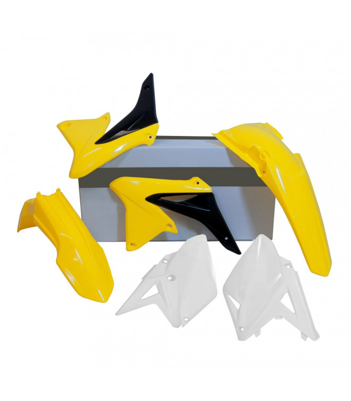 KIT PLASTICOS COLOR ORIGEN  RMZ 450 ' 2010-12