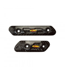 CARBON HEAT SHIELDS SET FMF  YAMAHA YZF 250-450 ' 2014-17