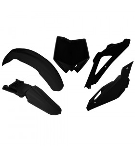 KIT PLASTICOS NEGROS  HUSQVARNA TC-TE ' 2008-10