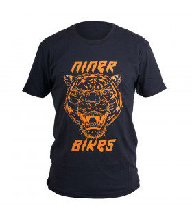 CAMISETA NINER RIP BLACK/ORANGE.