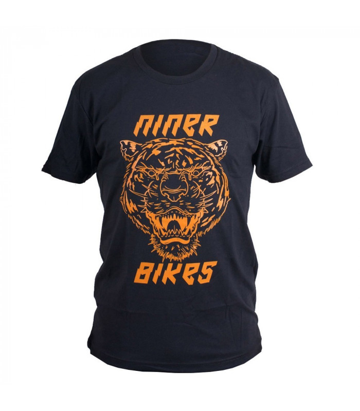 CAMISETA NINER RIP BLACK/ORANGE.
