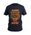 CAMISETA NINER RIP BLACK/ORANGE.