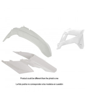 KIT PLASTICOS UFO BLANCOS GAS GAS 2T-4T ' 2007-09