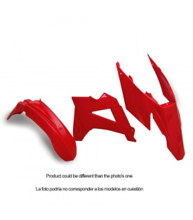 KIT PLASTICOS UFO ROJOS GAS GAS 2T-4T ' 2007-09