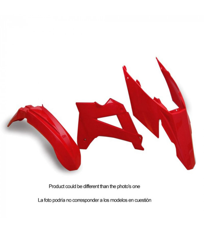 KIT PLASTICOS UFO ROJOS GAS GAS 2T-4T ' 2007-09