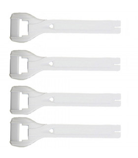 GAERNE SG-10 LONG STRAPS (WHITE)