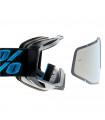 MASCARA 100% RACECRAFT PLUS (+) SOUR SOUL  (LENTE INJ. SILVER FLASH MIRROR)
