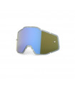 LENTE RECAMBIO HIPER BLUE MIRROR ANTI-FOG INJECTED  (RACECRAFT/ACCOURI/STRATA)