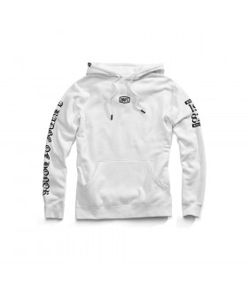 SUDADERA 100% "PABLO" WHITE