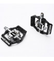 PEDALES HT MTB X2 SX NEGROS