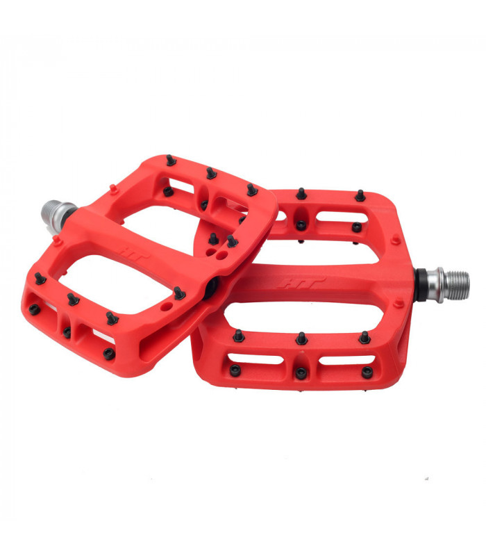 PEDALES HT PLATAFORMA MTB PA03A ROJOS