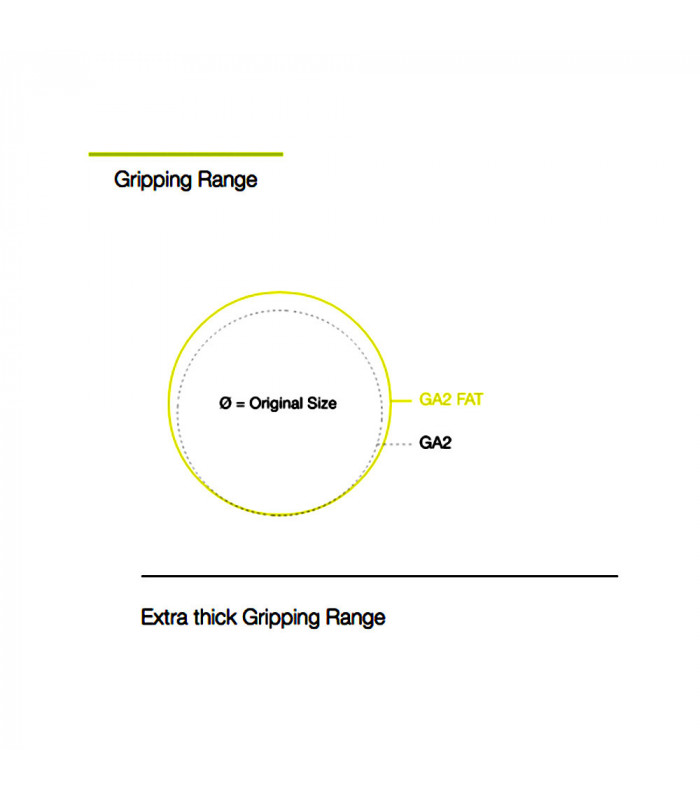 PUÑOS ERGON GA2 FAT BLACK