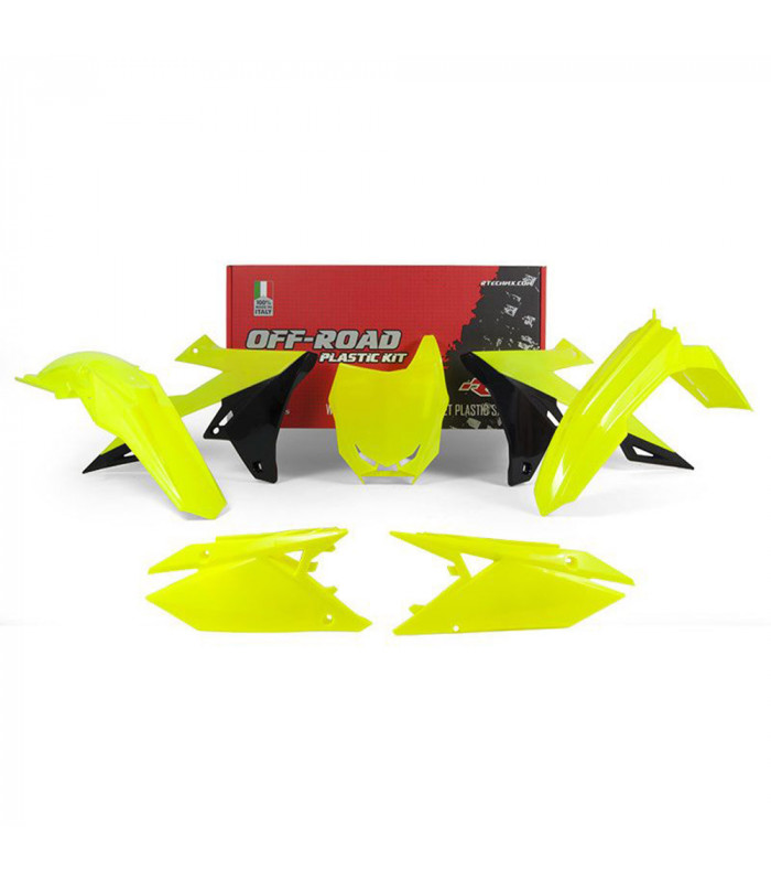 KIT PLASTICOS AMARILLO NEON  SUZUKI RMZ 450 ' 2018
