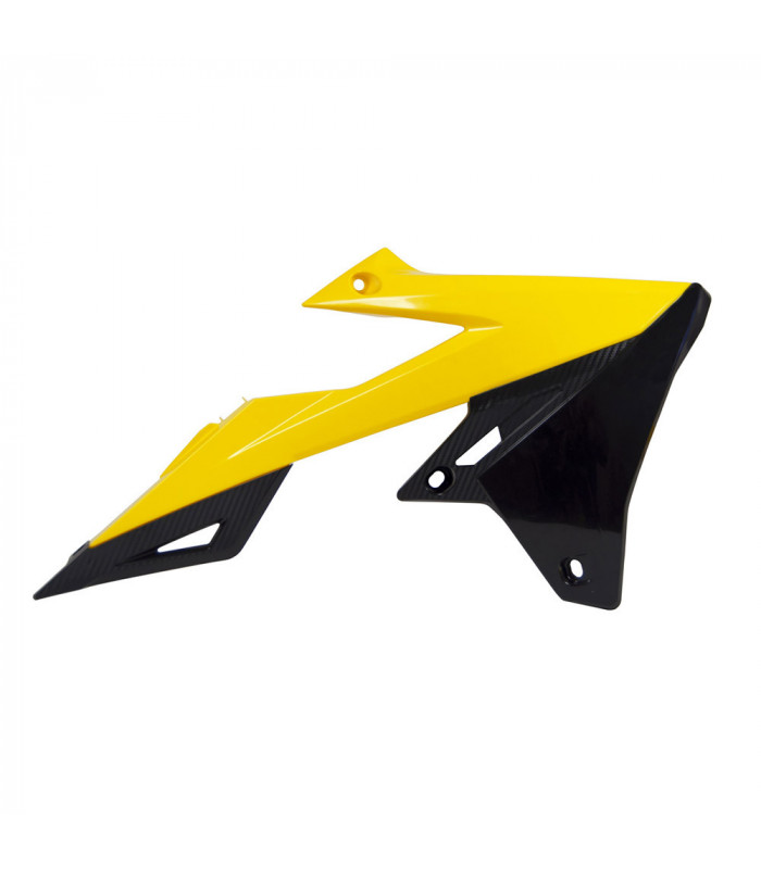 TAPAS RADIADOR AMARILLO/NEGRAS  SUZUKI RMZ 450 ' 2018