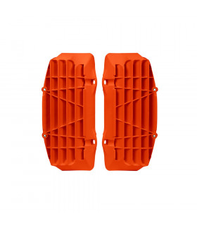 REJILLA FRONTAL RADIADOR NARANJA NEON OVERSIZE  KTM SX-SXF 2016-18 / EXC-EXCF 2017-18