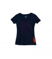 CAMISETA CHICAS M. CORTA 100% "SOURCE" NAVY