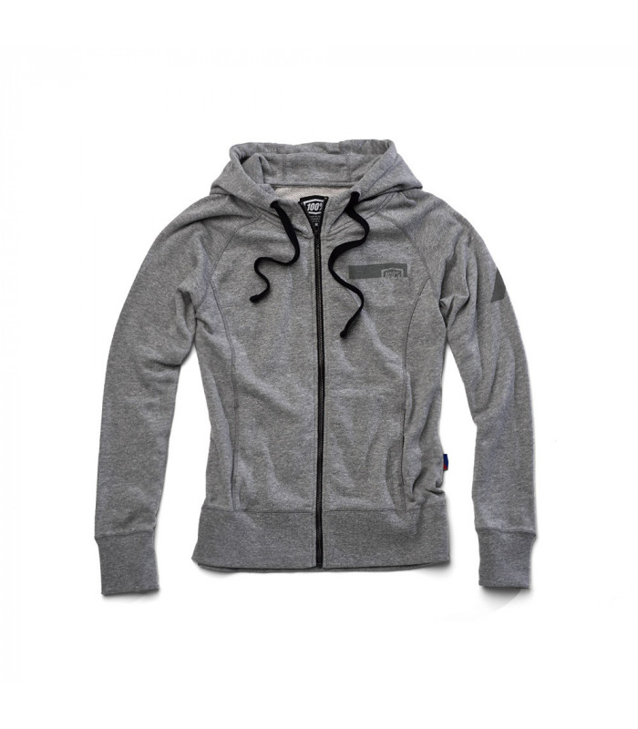 SUDADERA CHICAS 100% "JOURNEY" GUNMETAL HEATHER