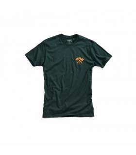 CAMISETA M. CORTA 100% "VICTORY" FORREST GREEN