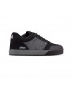 ZAPATILLA FLAT AFTON KEEGAN BLACK/HEATHERED