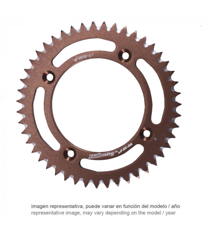 CORONA TRASERA WRP ALUMINIO
