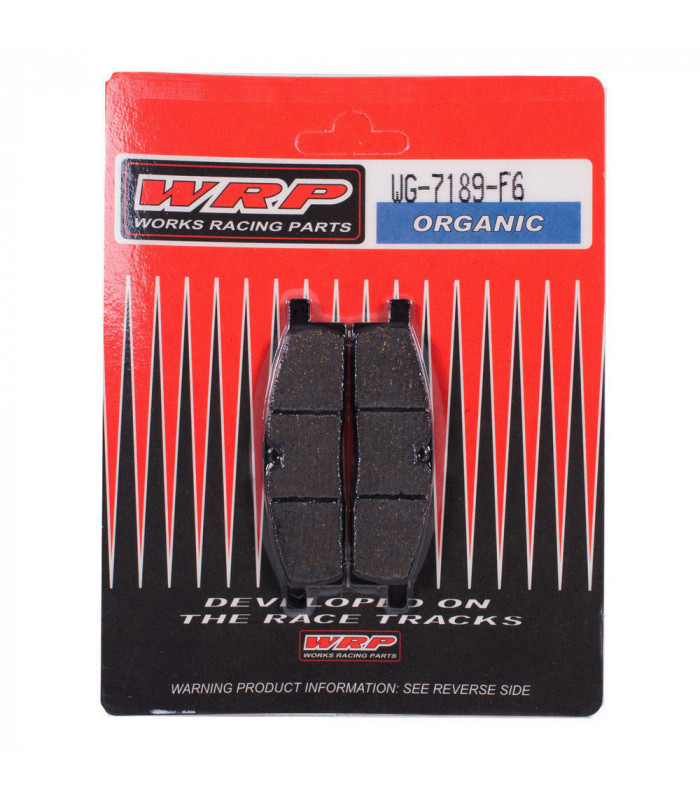 PASTILLAS FRENO WRP OFFROAD F6