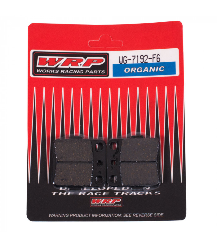 PASTILLAS FRENO WRP OFFROAD F6