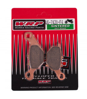 PASTILLAS FRENO WRP OFFROAD F4