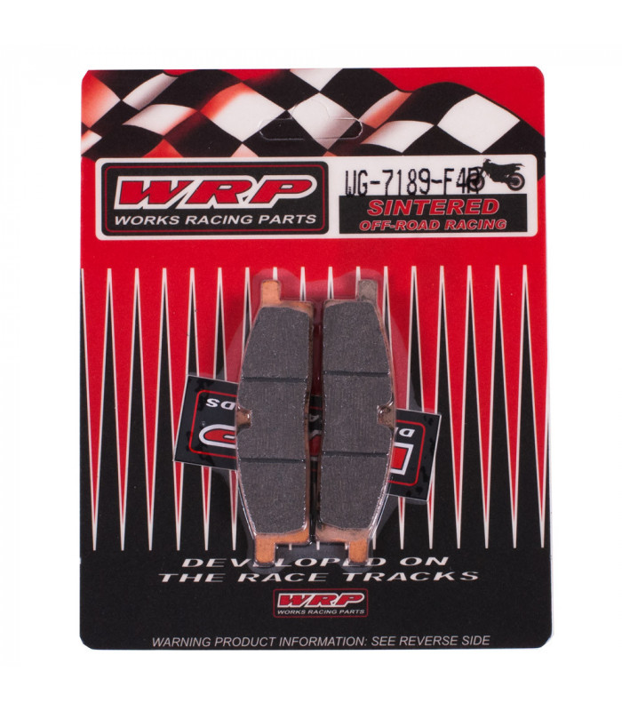 PASTILLAS FRENO WRP OFFROAD F4R