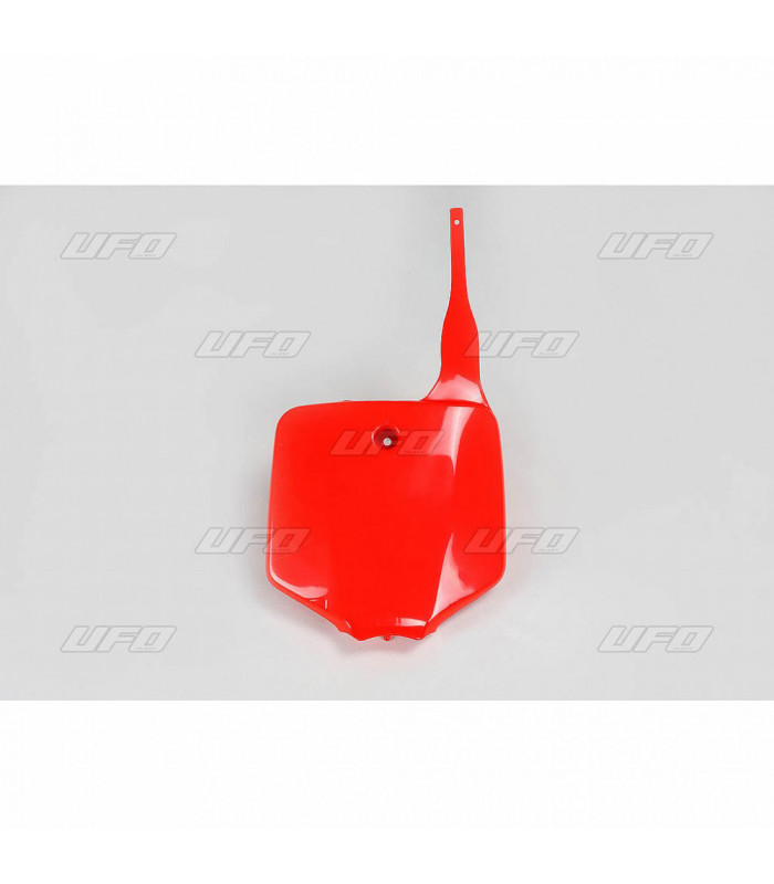 PLACA FRONTAL PORTANUM. KX 65 01-18/KLX 110 01-09