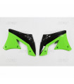 TAPAS RADIADOR VERDE/NEGRAS KAWA KXF 250 ' 2010-1 (ORIGEN)