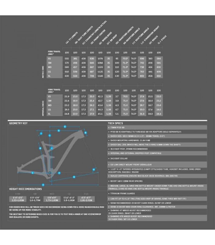 NINER RKT 9 RDO ORANGE FOX FACTORY
