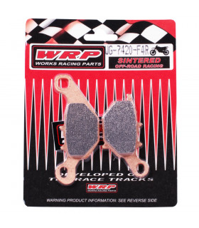 PASTILLAS FRENO WRP OFFROAD F4R