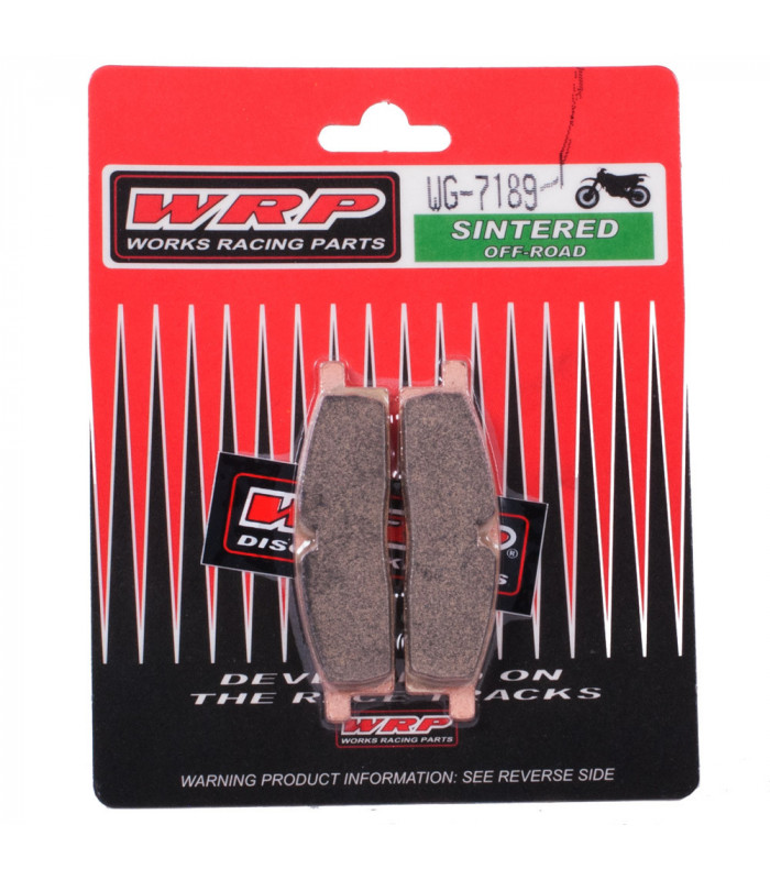 PASTILLAS FRENO WRP OFFROAD F4