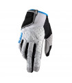 GUANTES 100% SIMI GREY/CYAN