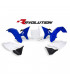 REC. KIT PLASTICOS AZUL-BLANCO-NEGRO REVOLUTION  YZ 125-250 ' 2002-18