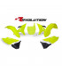 REC. KIT PLASTICOS AMARILLO NEON REVOLUTION  YZ 125-250 ' 2002-18
