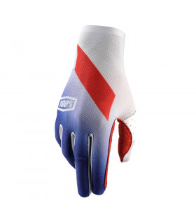 100% CELIUM SLANT BLUE GLOVES