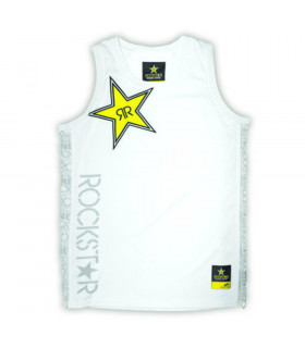 CAMISETA SIN MANGAS ROCKSTAR LAY UP (BLANCA)