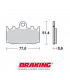 BRAKING 892CM55 SINTERED METAL BRAKE PADS