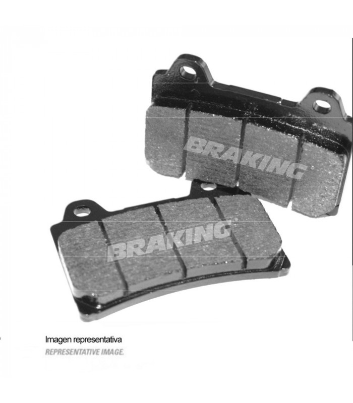 PASTILLAS FRENO SEMI METÁLICAS BRAKING 736SM1