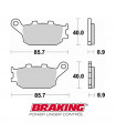 BRAKING 742SM1 SEMI METALLIC BRAKE PADS