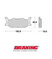 PASTILLAS FRENO SINTERIZADAS BRAKING 750CM33