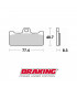 BRAKING 776CM66 RACING SINTERED BRAKE PADS | TopFun.com