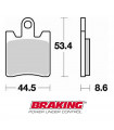 PASTILLAS FRENO SINTERIZADAS BRAKING 830CM33