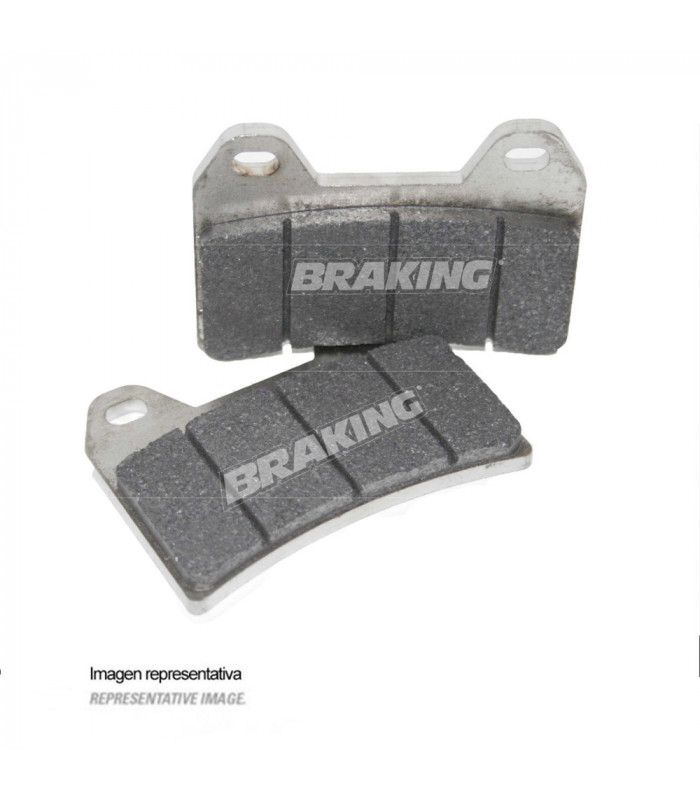 BRAKING 827CM66 SEMI METALLIC RACING BRAKE PADS