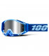 MASCARA 100% RACECRAFT PLUS (+) RODION  (LENTE INJ. SILVER FLASH MIRROR)