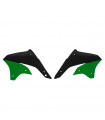 TAPAS RADIADOR NEGRO/VERDES KAWA KLX 450 2007-16