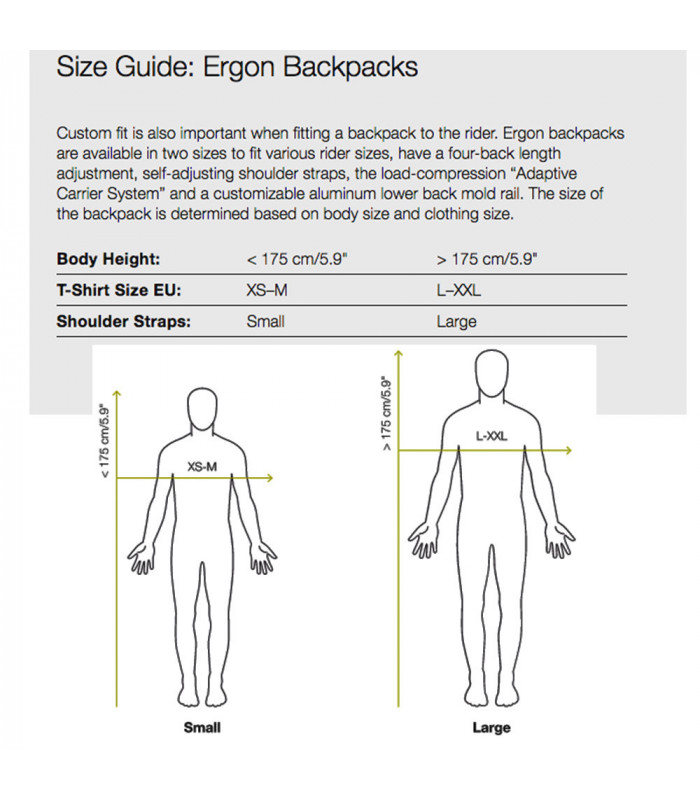 MOCHILA ERGON BX2 EVO NEGRA